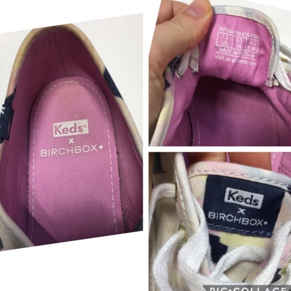 Keds x Birchbox Champion Multicolor Sneakers 7.5 - Picture 8 of 8
